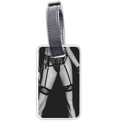 Bdsm Erotic Concept Graphic Poster Luggage Tag (one Side) by dflcprintsclothing