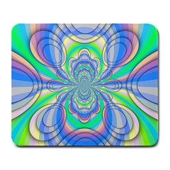 Fractal Geometry Mathematics Gradient Ovals Math Large Mousepad by Ravend