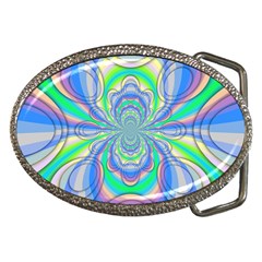 Fractal Geometry Mathematics Gradient Ovals Math Belt Buckles