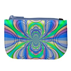 Fractal Geometry Mathematics Gradient Ovals Math Large Coin Purse