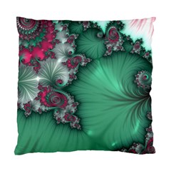 Fractal Spiral Template Abstract Background Design Standard Cushion Case (one Side)