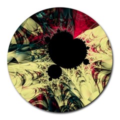 Fractal Art Design Fractal Art Digital Art Round Mousepad