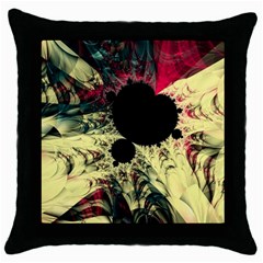 Fractal Art Design Fractal Art Digital Art Throw Pillow Case (black)