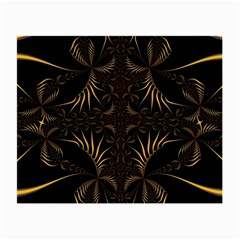 Fractal Symmetry Symmetrical Art Artwork Small Glasses Cloth (2 Sides)