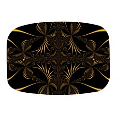 Fractal Symmetry Symmetrical Art Artwork Mini Square Pill Box