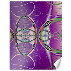 Abstract Colorful Art Pattern Design Fractal Canvas 36  X 48 