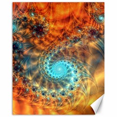 Fractal Math Abstract Mysterious Mystery Vortex Canvas 16  X 20  by Ravend