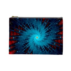 Spiral Stars Fractal Cosmos Explosion Big Bang Cosmetic Bag (large)