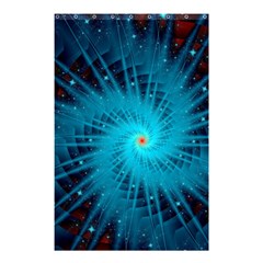 Spiral Stars Fractal Cosmos Explosion Big Bang Shower Curtain 48  X 72  (small)  by Ravend