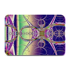 Fractal Abstract Digital Art Art Colorful Plate Mats