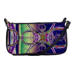 Fractal Abstract Digital Art Art Colorful Shoulder Clutch Bag