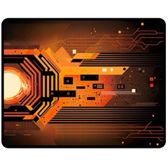 Technology Design Tech Computer Future Business Fleece Blanket (medium)