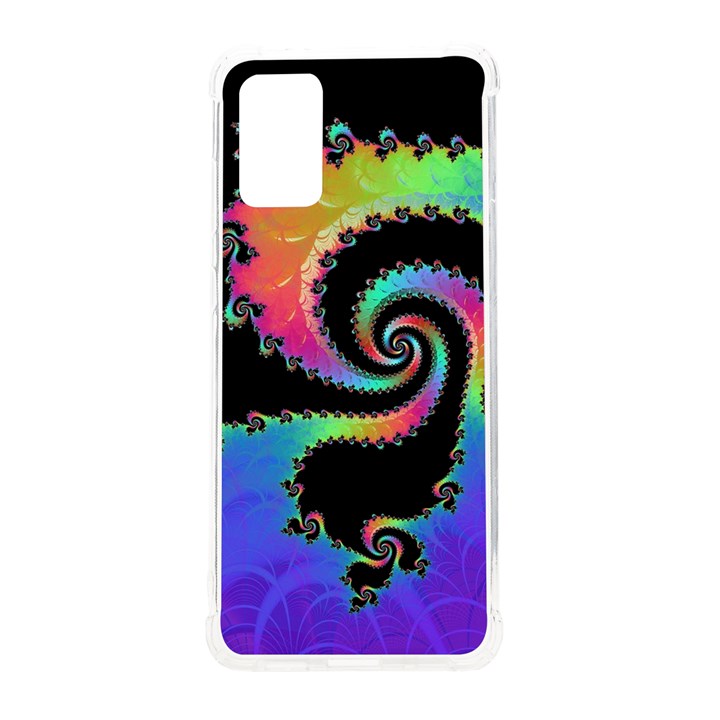 Fractal Spiral Vortex Swirl Whirlpool Math Samsung Galaxy S20Plus 6.7 Inch TPU UV Case