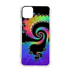 Fractal Spiral Vortex Swirl Whirlpool Math Iphone 11 Pro Max 6 5 Inch Tpu Uv Print Case by Ravend