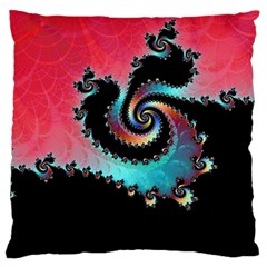 Fractals Abstract Art Digital Art Abstract Art Standard Premium Plush Fleece Cushion Case (one Side) by Ravend