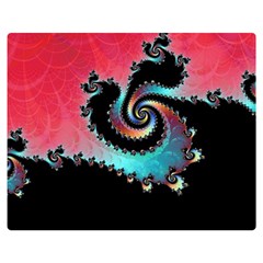 Fractals Abstract Art Digital Art Abstract Art Premium Plush Fleece Blanket (medium) by Ravend