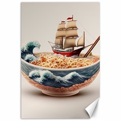 Ai Generated Noodles Pirate Chinese Food Food Canvas 20  X 30  by danenraven