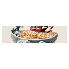 Ai Generated Noodles Pirate Chinese Food Food Oblong Satin Scarf (16  X 60 ) by danenraven