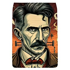 Ai Generated Nikola Tesla Tesla Nikolas Electricity Removable Flap Cover (s) by danenraven