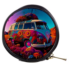 Ai Generated Beetle Volkswagen Bug Car Bus Mini Makeup Bag by danenraven