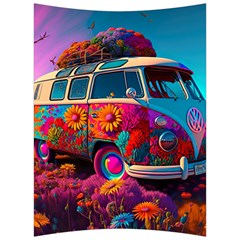 Ai Generated Beetle Volkswagen Bug Car Bus Back Support Cushion by danenraven