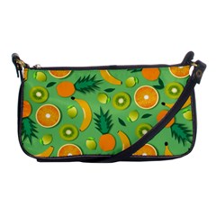 Fruit Tropical Pattern Design Art Pattern Shoulder Clutch Bag