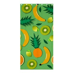 Fruit Tropical Pattern Design Art Pattern Shower Curtain 36  X 72  (stall) 