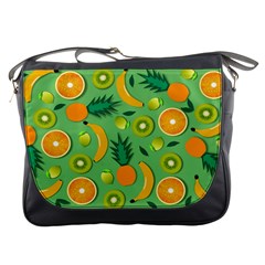 Fruit Tropical Pattern Design Art Pattern Messenger Bag