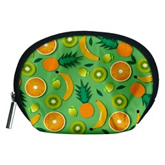 Fruit Tropical Pattern Design Art Pattern Accessory Pouch (medium)