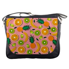 Fruits Tropical Pattern Design Art Messenger Bag