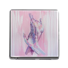 Conceptual Abstract Hand Painting  Memory Card Reader (square 5 Slot) by MariDein