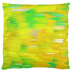 Colorful Multicolored Maximalist Abstract Design Large Cushion Case (two Sides) by dflcprintsclothing