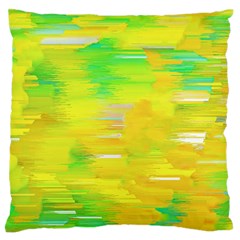 Colorful Multicolored Maximalist Abstract Design Standard Premium Plush Fleece Cushion Case (one Side) by dflcprintsclothing