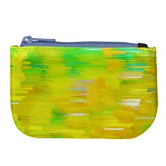 Colorful Multicolored Maximalist Abstract Design Large Coin Purse by dflcprintsclothing