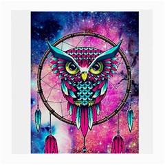 Owl Dreamcatcher Medium Glasses Cloth by Jancukart