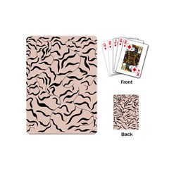 Leaves Plants Poster Drawing Playing Cards Single Design (mini)