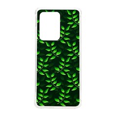 Branches Nature Green Leaves Sheet Samsung Galaxy S20 Ultra 6 9 Inch Tpu Uv Case by Ravend