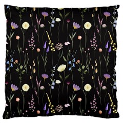 Flowers Floral Pattern Floral Print Large Cushion Case (two Sides)