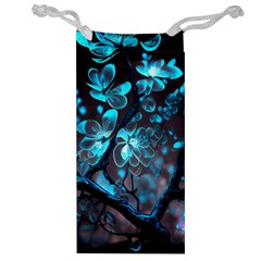 Art Ai Generated Cherry Blossom Blossoms Jewelry Bag