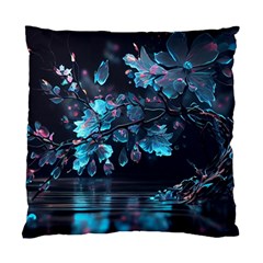 Ai Generated Cherry Blossom Standard Cushion Case (one Side)