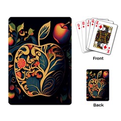 Ai Generated Apple Foliage Playing Cards Single Design (rectangle)