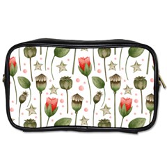Poppies Red Poppies Red Flowers Toiletries Bag (one Side) by Ravend