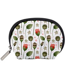 Poppies Red Poppies Red Flowers Accessory Pouch (small)