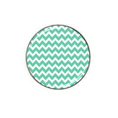 Chevron Pattern Gifts Hat Clip Ball Marker (10 Pack) by GardenOfOphir
