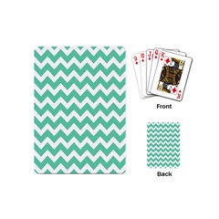 Chevron Pattern Gifts Playing Cards Single Design (mini) by GardenOfOphir