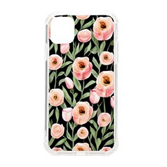 Captivating Watercolor Flowers Iphone 11 Tpu Uv Print Case by GardenOfOphir