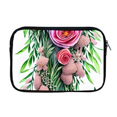 Brilliant Blushing Blossoms Apple Macbook Pro 17  Zipper Case by GardenOfOphir