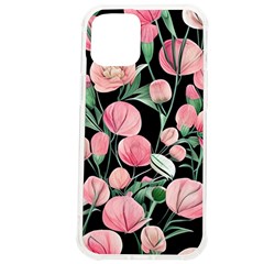 Boho Watercolor Botanical Flowers Iphone 12 Pro Max Tpu Uv Print Case by GardenOfOphir