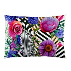 Bountiful Watercolor Flowers Pillow Case (two Sides) by GardenOfOphir