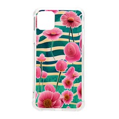 Different Watercolor Flowers Botanical Foliage Iphone 11 Pro Max 6 5 Inch Tpu Uv Print Case by GardenOfOphir